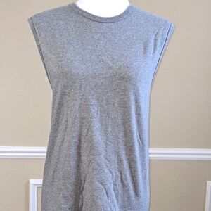 Stafford Grey Sleeveless Muscle Tee